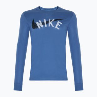 Pánske tričko Nike Dri-FIT Fitness Longsleeve aegean storm