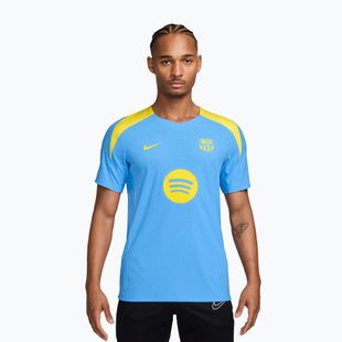 Pánsky futbalový dres longsleeve Nike FC Barcelona Strike Elite SE Drill Top university blue/opti yellow/opti yellow