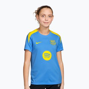 Detský futbalový dres Nike FC Barcelona Strike SE Jr university blue/opti yellow