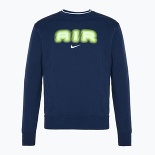 Pánska mikina Nike Sportstwear Air Crew-Neck black/gold