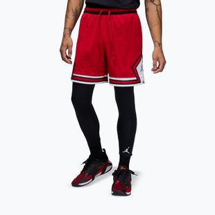Pánske basketbalové šortky  Jordan Mesh Diamond 4" gym red/white/black