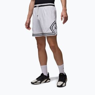 Pánske basketbalové šortky  Jordan Mesh Diamond 4" white/black/black