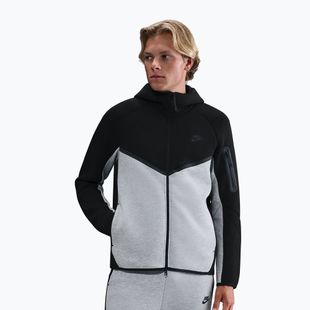 Pánska mikina Nike Tech black/dark grey heather/black