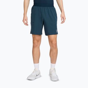 Pánske tenisové šortky Nike Court Dri-Fit Advantage 8" Armory Navy/White