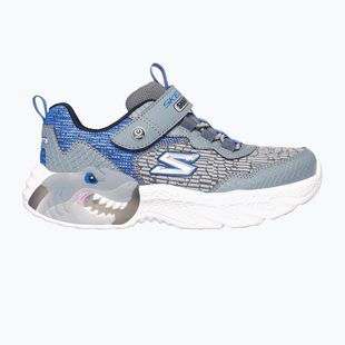 SKECHERS S-Lights Creature Lights detská obuv charcoal/blue