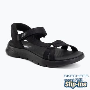 Dámske sandále SKECHERS Go Walk Flex Illuminate black