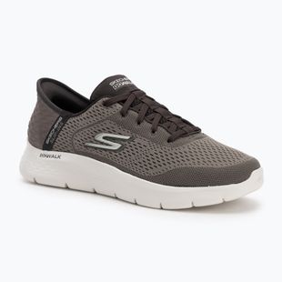 Pánske topánky SKECHERS Slip-ins Go Walk Flex New World brown