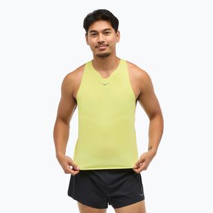 Pánske bežecké tričko HOKA Race Singlet hoka citrus