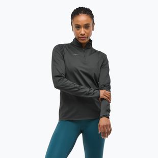 Dámska bežecká mikina HOKA GlideTech Quarter Zip black