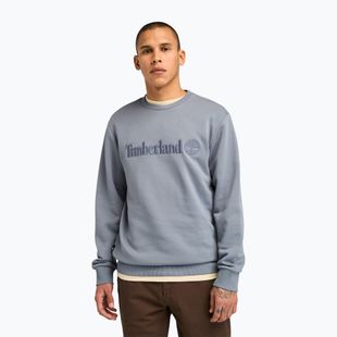 Pánska mikina Timberland s výšivkou Tonal Crew Neck folkstone gray