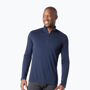 Pánska termo mikina Smartwool Classic Thermal Merino Base Layer 1/4 Zip Boxed deep navy
