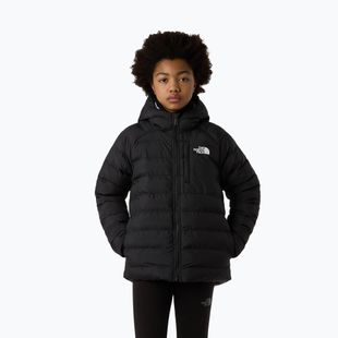 Detská páperová bunda The North Face Reversible Perrito Hooded black/smoked pearl