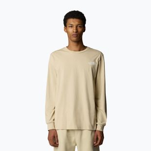 Pánske tričko Longsleeve The North Face Easy Tee gravel