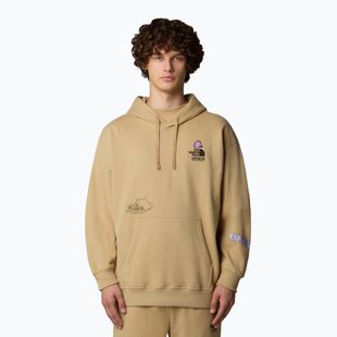 The North Face Mountain Cleanup Over Hoodie khaki stone