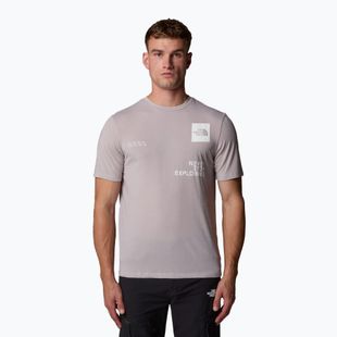 Pánske tričko The North Face Mountain Foundation Coordinates Tee moonstone grey