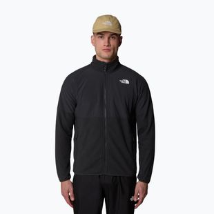 Pánska mikina The North Face Glacier Heavyweight Full Zip asphalt grey/tnf black