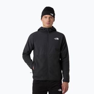 Pánska mikina The North Face Glacier Heavyweight Full Zip HD asphalt grey/black