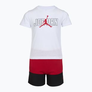Detský komplet Nike Jordan Stacked Mixed gym red