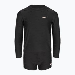 Detská tepláková súprava Nike Swoosh Motion Club Ls Dk Smoke Grey