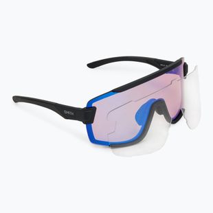 Slnečné okuliare Smith Wildcat matte black/chromapop low light rose blue mirror/clear
