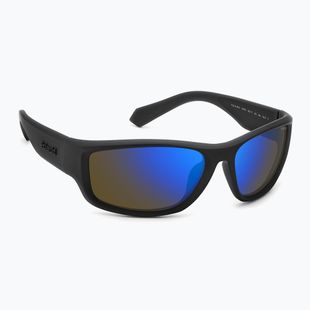 Pánske slnečné okuliare Polaroid PLD 2166/S matte black blue/blue mirror polarized