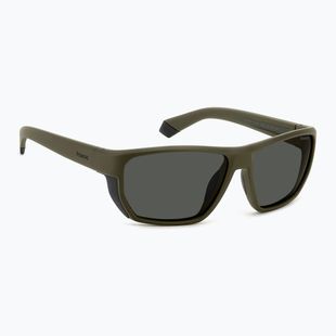 Pánske slnečné okuliare Polaroid PLD 7057/S matte green/grey polarized