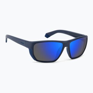 Pánske slnečné okuliare Polaroid PLD 7057/S matte blue/blue mirror polarized
