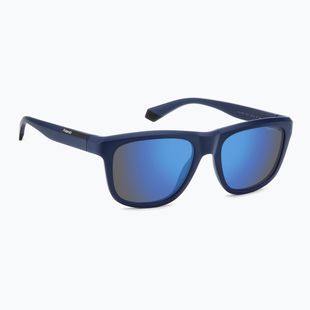 Slnečné okuliare Polaroid PLD 2163/S matte blue/blue mirror polarized