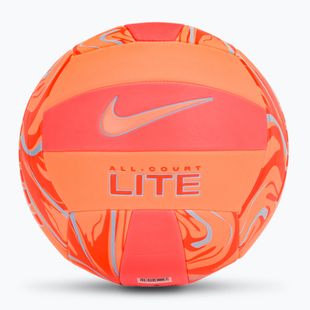 Volejbalová lopta Nike All Court Lite Volleyball Deflated size 5 orange pulse/hot lava/aluminum