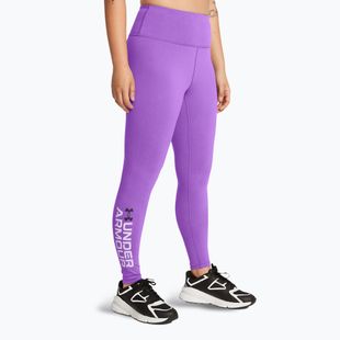 Dámske tréningové legíny Under Armour Campus Graphic lavish/salt purple/black