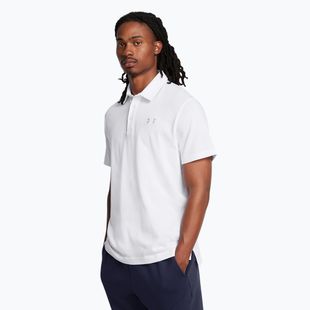 Pánske polo tričko Under Armour Icon Polo white/white