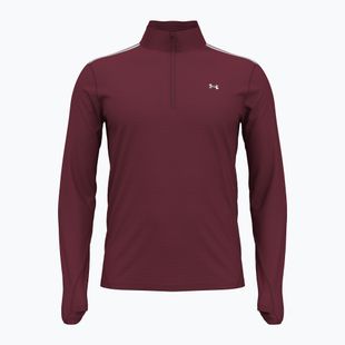 Pánska bežecká mikina Under Armour Vanish CW 1/4 Zip cardinal/reflective
