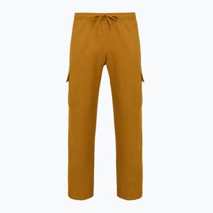 Pánske tréningové nohavice Under Armour Project Rock Icon Fleece žltá okra/silt