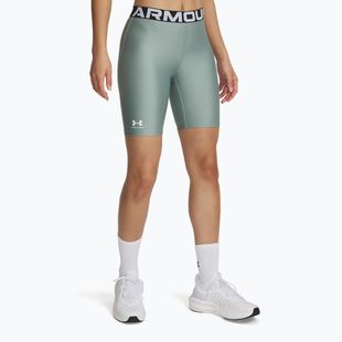 Dámske šortky Under Armour HG Authentics 8in tieňovaná fuchsiová / biela