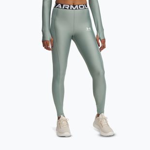 Dámske legíny Under Armour HeatGear Rib silica green/silica green/white
