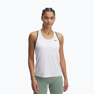 Dámsky tréningový top Under Armour Tech Knockout Tank white/black