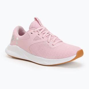 Dámske športové topánky Under Armour W Charged Aurora 2 prime pink/white/metallic silver