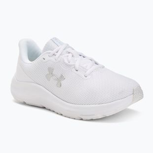 Dámske bežecké topánky Under Armour Charged Pursuit 4 white/white/metallic silver