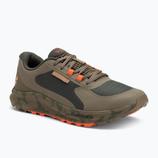 Pánske bežecké topánky Under Armour Charged Bandit Trail 3 marine od green/bayou/ares red