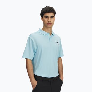 Pánske polo tričko Under Armour Matchplay Polo stream/black