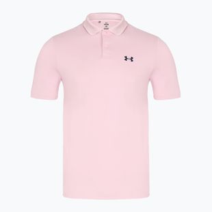 Pánske polo tričko Under Armour Matchplay Polo prime pink/midnight navy
