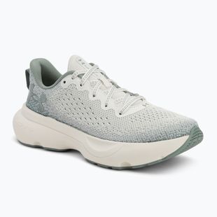 Dámska bežecká obuv Under Armour Infinite white quartz/silica green/metallic silica