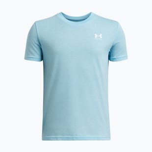 Detské tričko Under Armour Sportstyle Left Chest niebieski