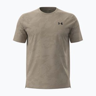 Pánske tréningové tričko Under Armour Tech Vent Jcqrd city khaki/black
