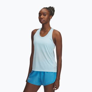 Dámske bežecké tielko tank top Under Armour Launch Singlet stream/reflective