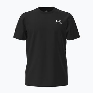 Pánske tréningové tričko Under Armour Icon Heavyweight Tee Taping black/white