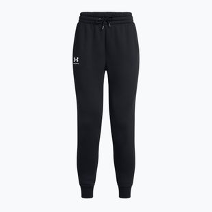 Dámske nohavice Under Armour Icon Fleece Jogger black/black/white