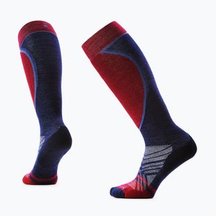 Dámske lyžiarske ponožky Smartwool Ski Targeted Cushion OTC deep navy