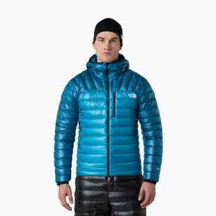 Pánska páperová bunda The North Face Summit Breithorn Hoodie meridian blue/dusk blue
