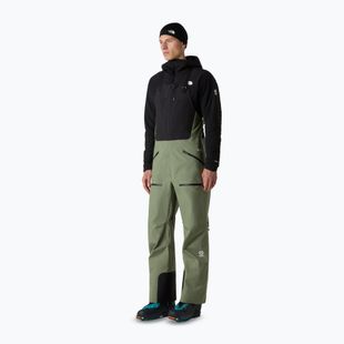 Pánske lyžiarske nohavice The North Face Summit Tsirku GTX Pro Bib bark mist/black